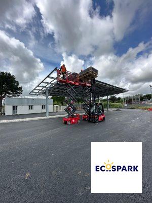 Ombrières Parking - Manitou / Beaupréau par Ecospark